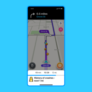 Waze gets a new safety feature that warns you if a road has a history of crashes